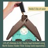 North States Hopper Bird Feeders 11.25" - Teal Blue - 3 of 4