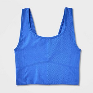 Women's Seamless Cropped Tank Top - All In Motion™ - 1 of 4