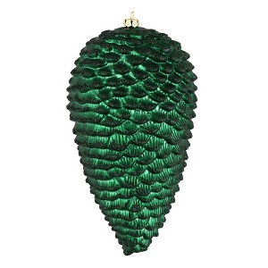 Vickerman Matte Glitter Pinecone Christmas Ornament - 1 of 3