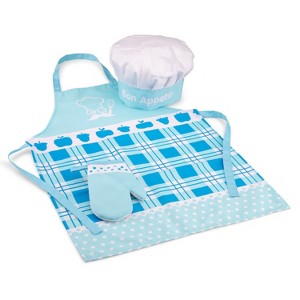 New Classic Toys Children's Apron and Accessories Set, Blue - 1 of 4
