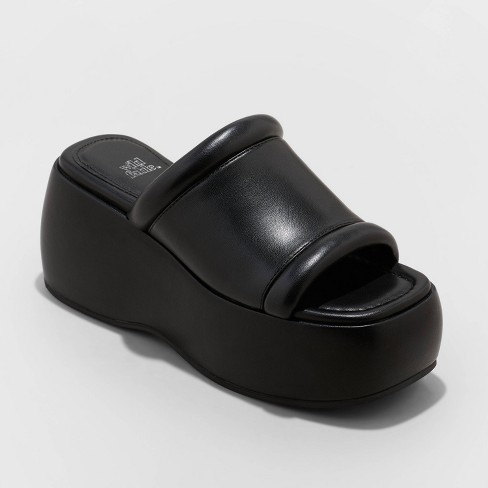 Women's Alanna Slide Wedge Heels - Wild Fable™ : Target