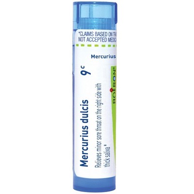 Mercurius Dulcis 9C by Boiron Homeopathic Single Medicine For Cough, Cold & Flu  -  80 Pellet