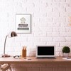 Stupell Industries White Flower Bookstack Framed Giclee Art, Gray, 16" x 20" - 3 of 4