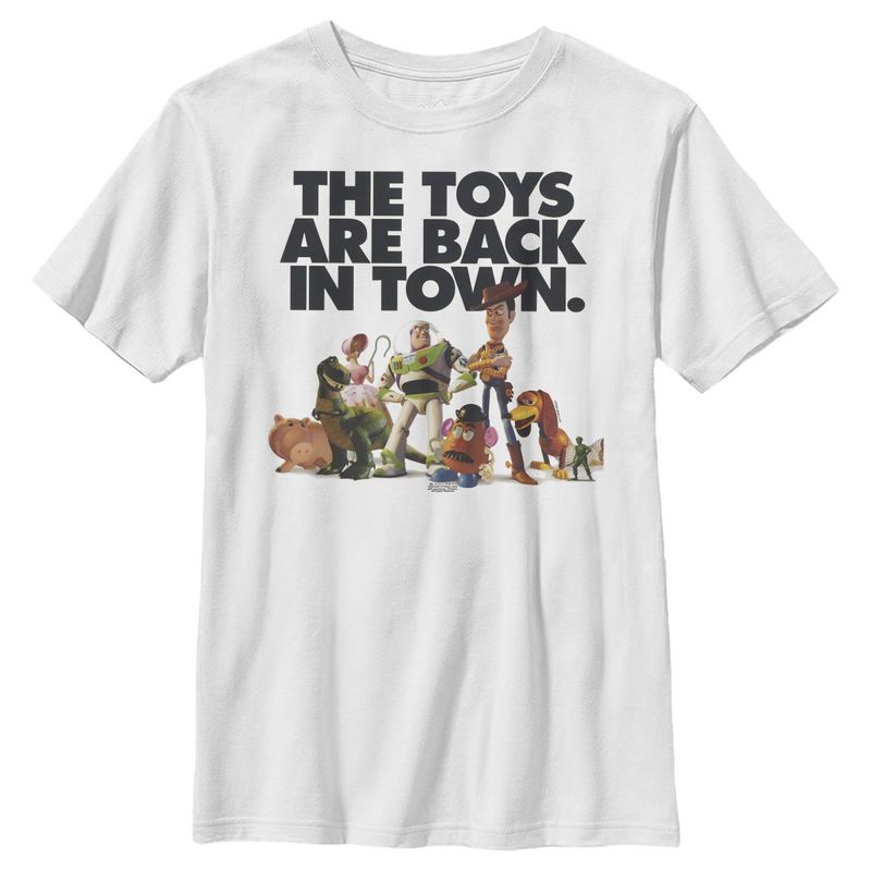 Boy's Toy Story Toys Are Back in Town T-Shirt, 1 of 5