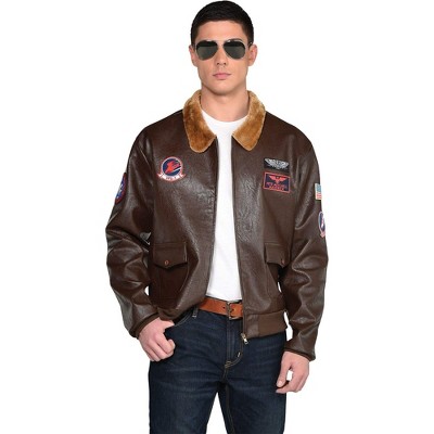 Top Gun: Maverick Bomber Jacket Costume Adult Mens