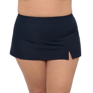 Aqua Green, Women's Skirted Bottom - 1 of 3