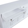 Okak Sideboard Cabinet, Bufft Cabinet with 4 Doors and 2 Drawers, Storage Cabinet for Living Room, Dining Room, Kitchen, White - 4 of 4