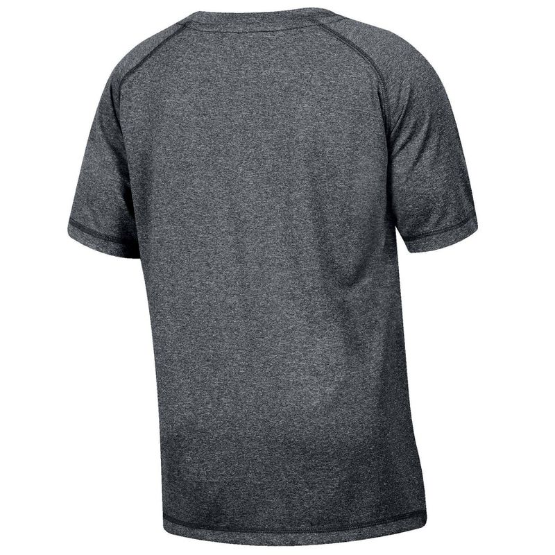 NCAA Arkansas Razorbacks Boys&#39; Gray Poly T-Shirt, 2 of 4