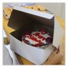 SCT Bakery Boxes, Standard, 8 x 8 x 5, White, Paper, 100/Carton - 4 of 4
