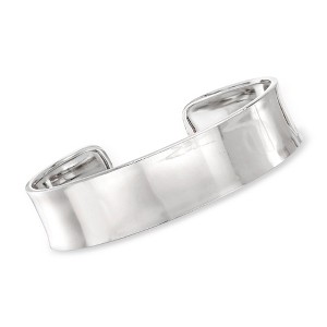 Ross-Simons Italian Sterling Silver Polished Cuff Bracelet - 1 of 4