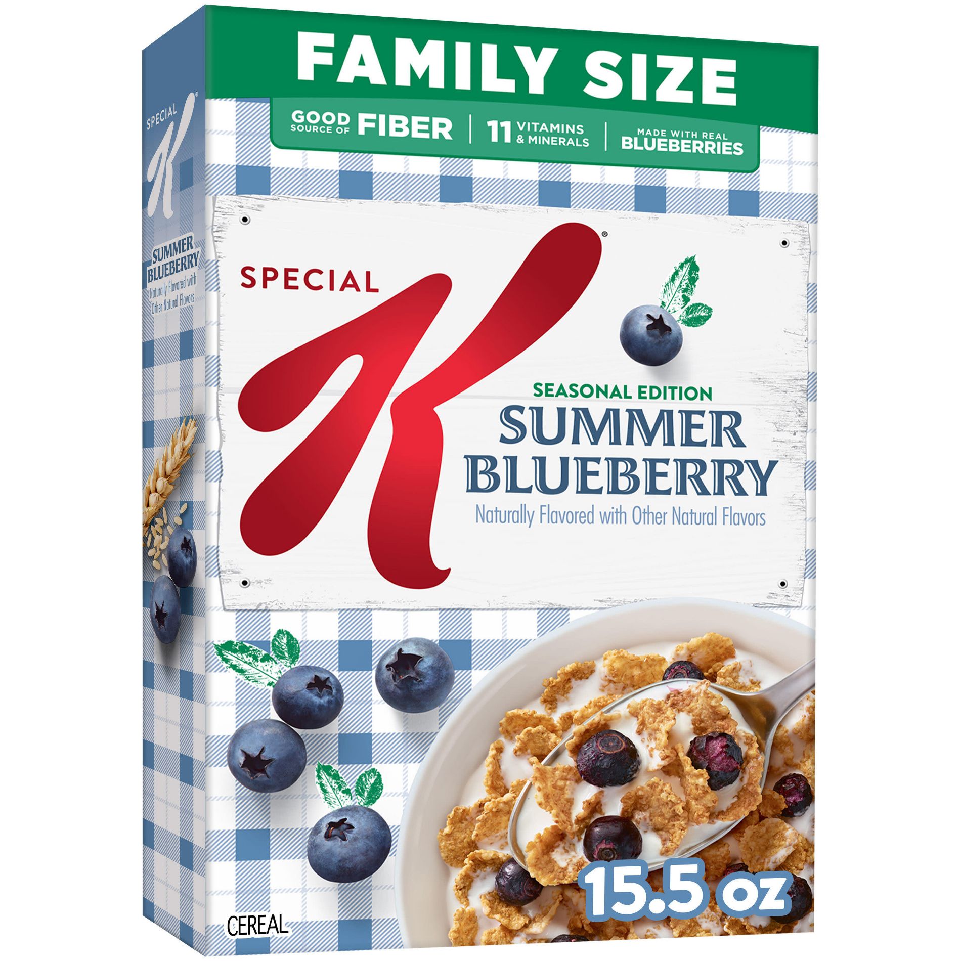 Kellogg's Special K Summer Blueberry Breakfast Cereal - 15.5oz