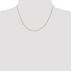 Black Bow Jewelry 0.5mm, 14k Yellow Gold, Box Chain Necklace - 2 of 4