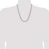 Chisel Stainless Steel Polished 4.5mm 22" Figaro Chain Necklace - 4 of 4