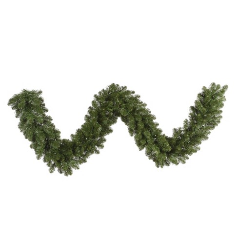 Vickerman 9' Black Fir Artificial Christmas Garland, Unlit