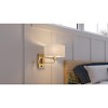 Urban Ambiance Luxury Transitional Wall Sconce 11.75''H x 10''W,  Olde Brass Finish,  Emerald Collection, UHP4131 - 3 of 4