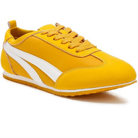 Женские кроссовки London Rag Womens Montek Faux Leather Lace-Up Sneakers 5