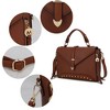 MKF Collection Angela Vegan Leather Women’s Satchel Bag by Mia K - 4 of 4