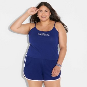 Women's Game Day Scoopneck Graphic Camisole - Wild Fable™ - 1 of 3