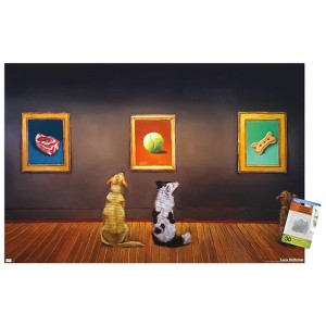 Trends International Lucia Heffernan Art - Dog Museum Unframed Wall Poster Prints - 1 of 4
