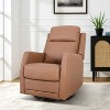 Ofelia Upholstery Wingback Swivel Recliner for Bedroom and Living Room |Artful Living Design - 2 of 4