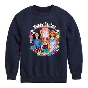 Boys' - Barbie - Easter Graphic Long Sleeve Fleece Sweatshirt - 1 of 3