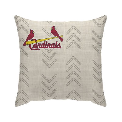 MLB St. Louis Cardinals Wordmark Decorative Throw Pillow