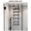 MOEPISY Hanging Towel Racks for Bathroom No Drill - 6-Tier Over The Door Bath Towel Storage Organizer - 3 of 4