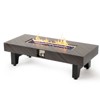 54-Inch Iron Fire Pit Table, Wood-Burning Outdoor Fire Pit with Durable Metal Construction for Patio, Backyard & Garden - 2 of 4