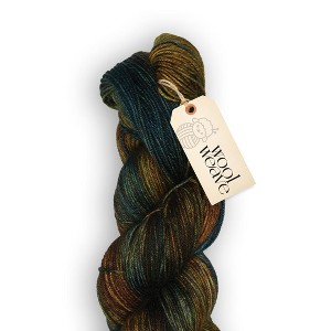 Woolweave Fingering Yarn - Hand Dyed Variegated Yarn - 75% Merino Wool & 25% Polyamide, 438 Yards, 100g - Wilderness - 1 of 4