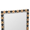 Azaria Mirror - 24.6" x 35.24" - MRR9011 - Black/Natural - Safavieh - 4 of 4