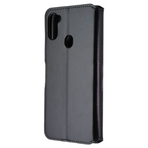 MyBat MyJacket Wallet Element Series Case for Samsung Galaxy A11 - Black Leather - 1 of 1