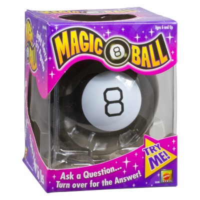 Classic Black and White Magic 8 Ball Fortune-Telling Toy