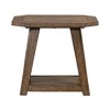 Liberty Furniture,Carolina Park Octagonal End Table for Living Room - Amber Brown Oak - 2 of 4