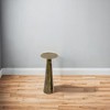 Royal Hampton 24" Side End Drink Table | Aluminum Cast Craftmanship | Embossed Textured Finish - 4 of 4