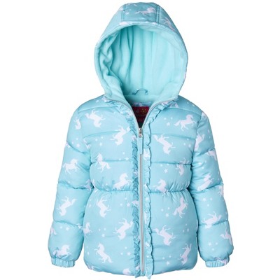 Pink Platinum baby-girls Fleece Long Sleeve Coat