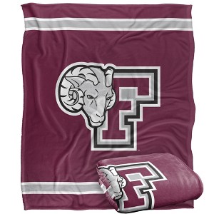 Fordham University Primary Logo Silky Touch Blanket White 50x60 - 1 of 4