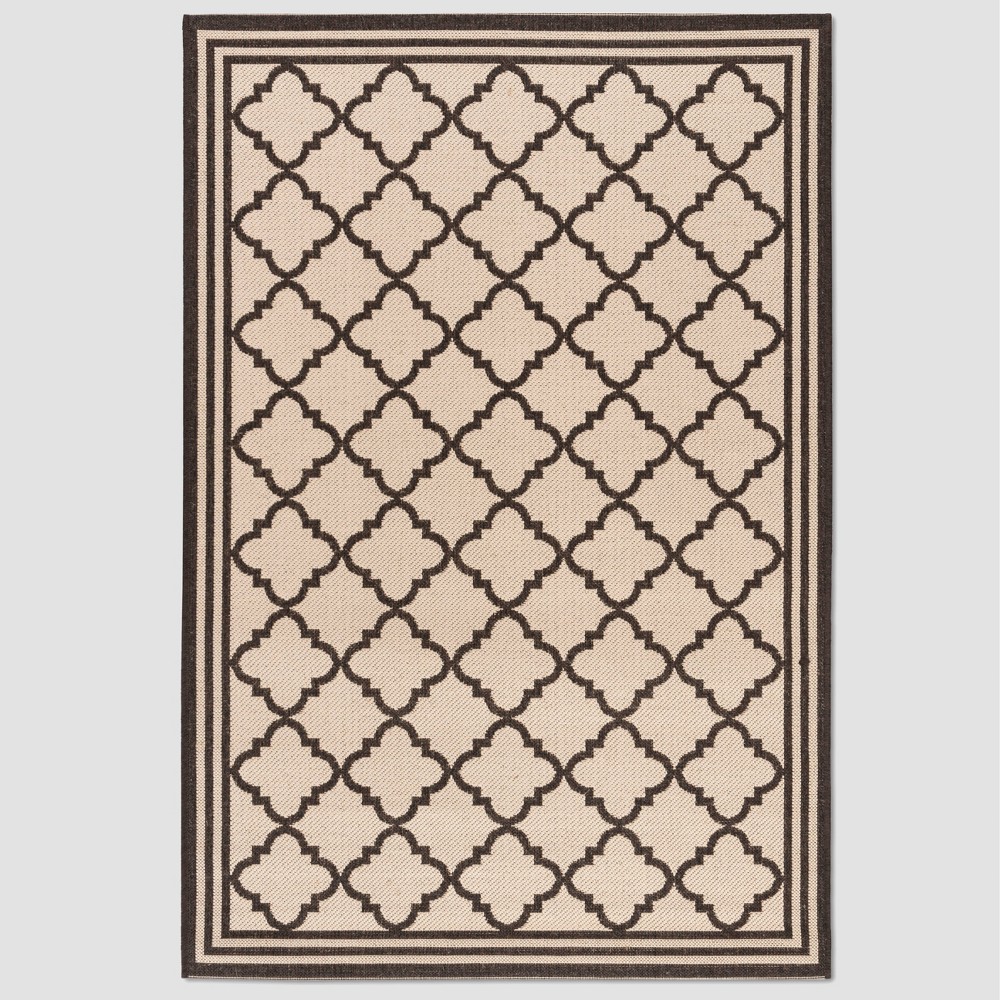  Dorotha Outdoor Rug Cream/Brown