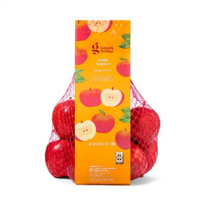 Organic Gala Apples Bag – Red Owl Delivery