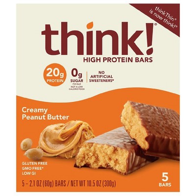 think! Protein Bars Creamy Peanut Butter 10.5 oz