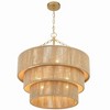 Crystorama Lighting Shyla 10 - Light Chandelier in  Soft Gold - 4 of 4