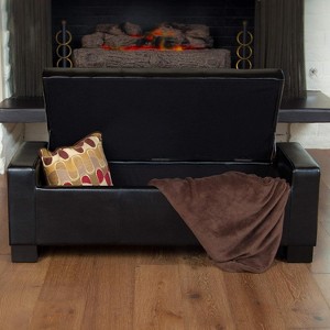 NicBex Bench with Storage and Seating Elegant End of Bed Bench with Tufted Accent for Footrest, Living Room - 1 of 4