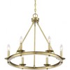 Savoy House Middleton 6 - Light Chandelier in  Warm Brass - 3 of 4