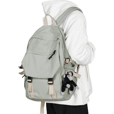 Paaaawaters School Backpack for Men Women College Bookbag Waterproof Lightweight Black Backpack Mochilas Book Bag