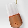 4.5" Christmas Glass Champagne Ornament - Wondershop™ - 3 of 3
