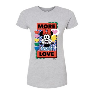 Women's - Disney - Minnie Mouse Fitted Graphic T-Shirt - 1 of 3