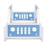 Sapphtopaz Car-Shaped Bed Frame for Kids with Headboard Platform Bed with Wheels and Slats for Boys & Girls, Bedroom, Nursery - 2 of 4