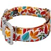 Country Brook Petz 1 1/2 Inch Premium Dog Collar - Awesome Autumn Collection - 2 of 4