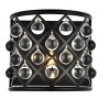 Elegant Lighting Madison Collection Wall Sconce D:11.5in H:10.5in E:6.5in Lt:1 Matte Black Finish (Royal Cut Crystals) - 2 of 2
