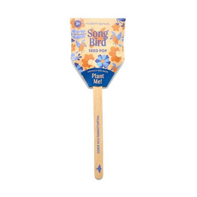 Modern Sprout Song Bird Polinator Seed Starter Kit