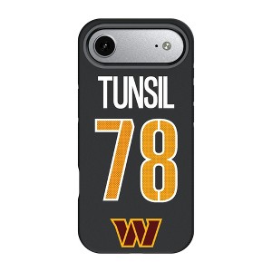 NFL Washington Commanders Players Game Tactic Bump Cell Phone Case for Apple iPhone 17 Series - 1 of 4